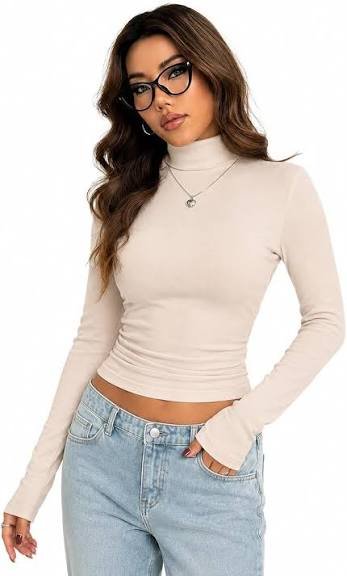 Luna Chic Mock Neck Top