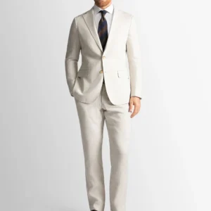 Sand Linen Formal Suit
