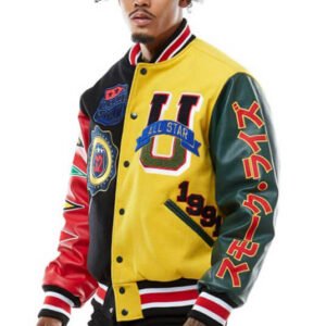 Multicolor Varsity Jacket