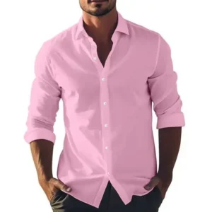 Light Pink Premium Cotton Shirt